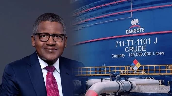 Again, Dangote Refinery Imports 135,853 MT Petrol Components For Blending